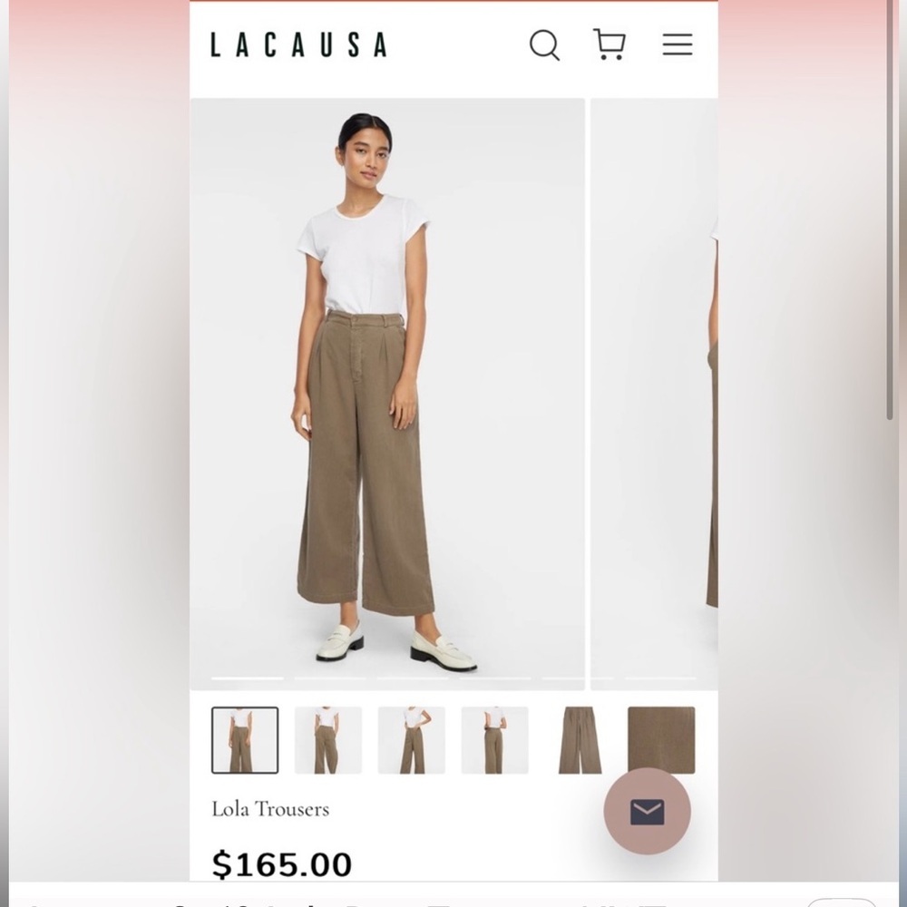 LACAUSA Lola Trousers